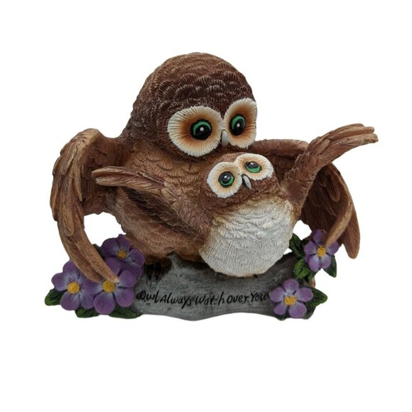 Owl Figurine "Owl Always Watch Over You" By Kayomi Harai From Youre Such A Hoot - Picture 1 of 10